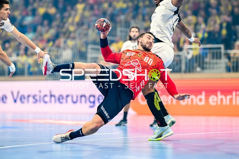 Handball I Herren I Saison 2023-2024 I EHF European League I Gruppenphase I 2. Spieltag I Rhein-Neckar Löwen - HBC Nantes I 24.10.2023