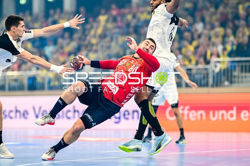 Handball I Herren I Saison 2023-2024 I EHF European League I Gruppenphase I 2. Spieltag I Rhein-Neckar Löwen - HBC Nantes I 24.10.2023