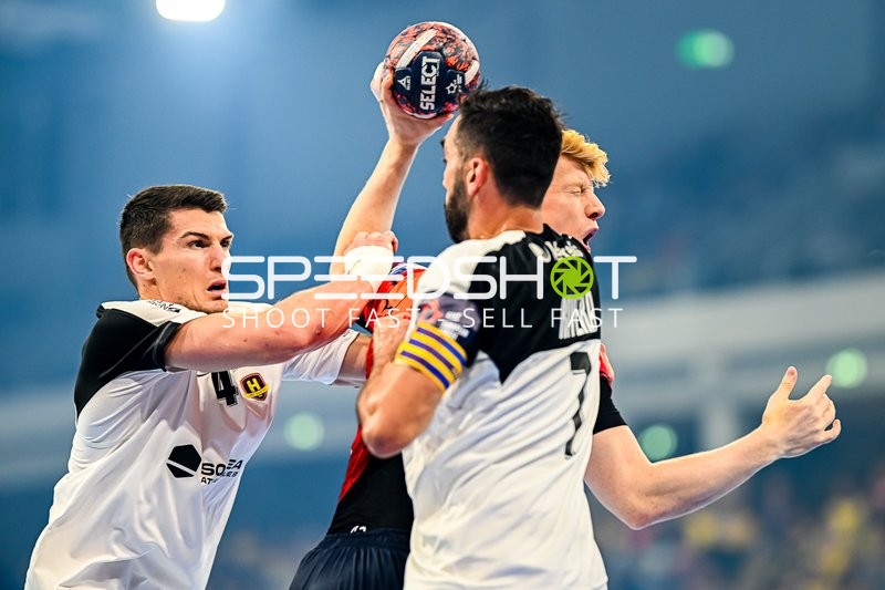 Handball I Herren I Saison 2023-2024 I EHF European League I Gruppenphase I 2. Spieltag I Rhein-Neckar Löwen - HBC Nantes I 24.10.2023