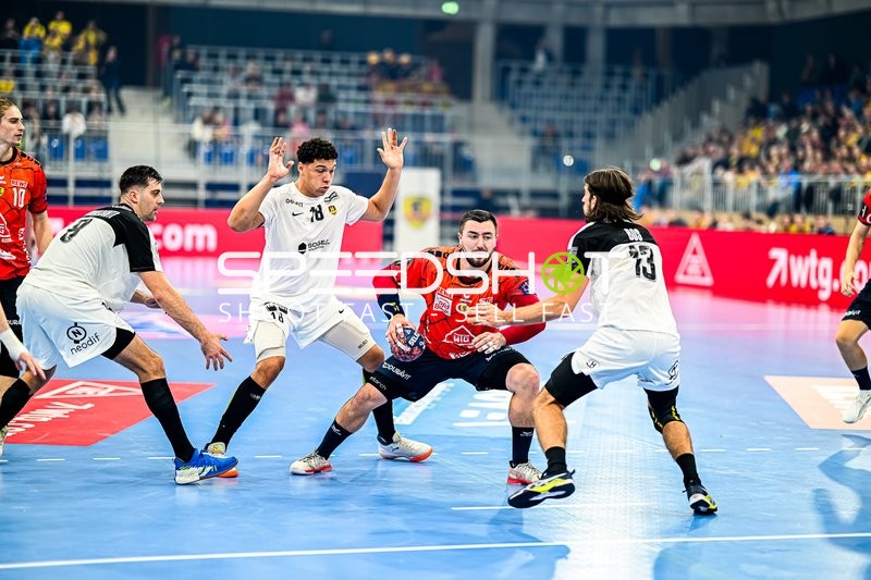 Handball I Herren I Saison 2023-2024 I EHF European League I Gruppenphase I 2. Spieltag I Rhein-Neckar Löwen - HBC Nantes I 24.10.2023