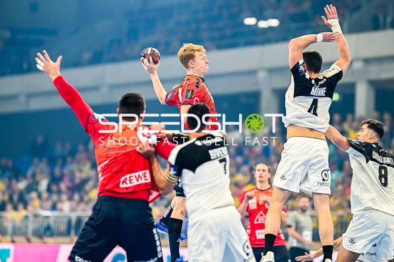 Handball I Herren I Saison 2023-2024 I EHF European League I Gruppenphase I 2. Spieltag I Rhein-Neckar Löwen - HBC Nantes I 24.10.2023