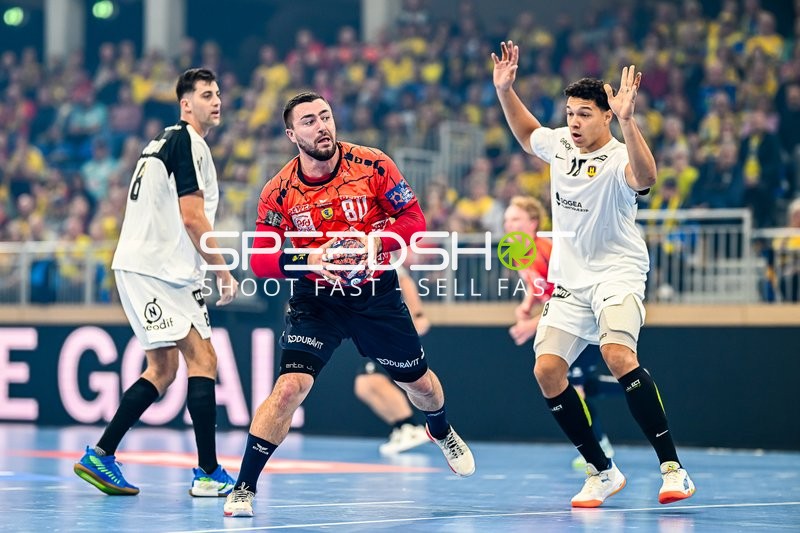 Handball I Herren I Saison 2023-2024 I EHF European League I Gruppenphase I 2. Spieltag I Rhein-Neckar Löwen - HBC Nantes I 24.10.2023