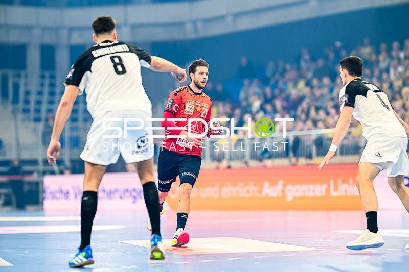 Handball I Herren I Saison 2023-2024 I EHF European League I Gruppenphase I 2. Spieltag I Rhein-Neckar Löwen - HBC Nantes I 24.10.2023