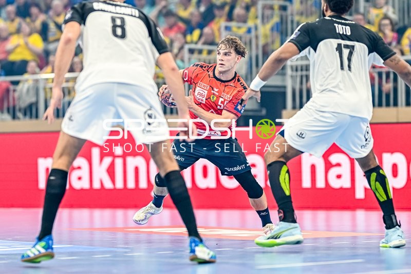 Handball I Herren I Saison 2023-2024 I EHF European League I Gruppenphase I 2. Spieltag I Rhein-Neckar Löwen - HBC Nantes I 24.10.2023