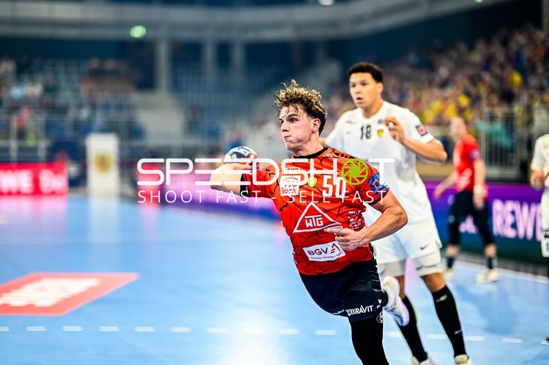 Handball I Herren I Saison 2023-2024 I EHF European League I Gruppenphase I 2. Spieltag I Rhein-Neckar Löwen - HBC Nantes I 24.10.2023