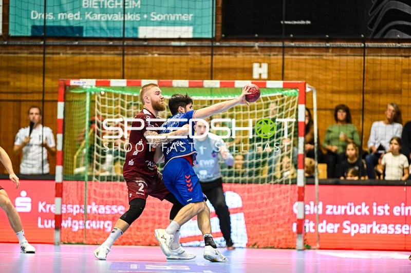 Handball I Herren I Saison 2023-2024 I 2. Handballbundesliga I 10. Spieltag I SG BBM Bietigheim - VfL Potsdam I 29.10.2023