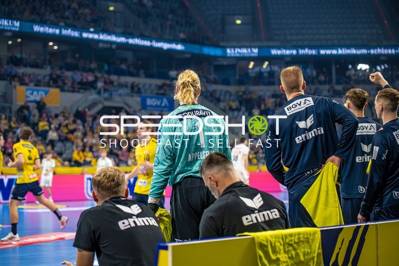 Handball I Herren I Saison 2023-2024 I Liqui Moly Handballbundesliga I 10. Spieltag I Rhein-Neckar Löwen - SC DHfK Leipzig I 09.11.2023