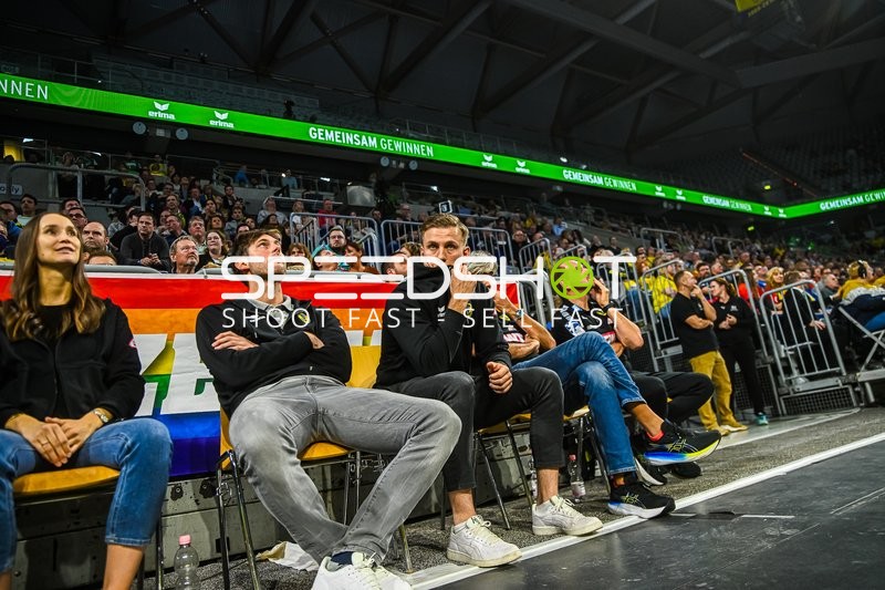 Handball I Herren I Saison 2023-2024 I Liqui Moly Handballbundesliga I 10. Spieltag I Rhein-Neckar Löwen - SC DHfK Leipzig I 09.11.2023