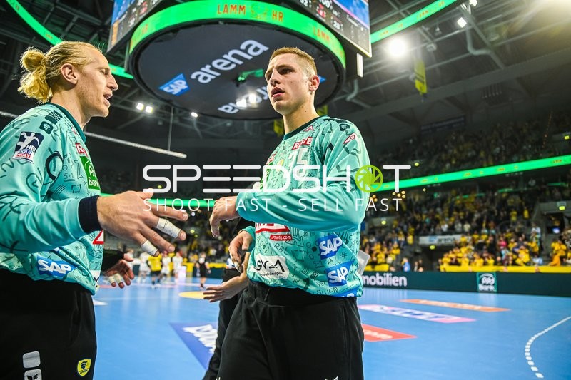 Handball I Herren I Saison 2023-2024 I Liqui Moly Handballbundesliga I 10. Spieltag I Rhein-Neckar Löwen - SC DHfK Leipzig I 09.11.2023