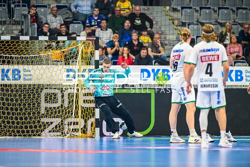 Handball I Herren I Saison 2023-2024 I Liqui Moly Handballbundesliga I 10. Spieltag I Rhein-Neckar Löwen - SC DHfK Leipzig I 09.11.2023