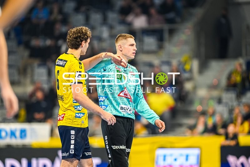 Handball I Herren I Saison 2023-2024 I Liqui Moly Handballbundesliga I 10. Spieltag I Rhein-Neckar Löwen - SC DHfK Leipzig I 09.11.2023