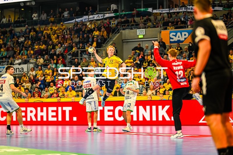 Handball I Herren I Saison 2023-2024 I Liqui Moly Handballbundesliga I 10. Spieltag I Rhein-Neckar Löwen - SC DHfK Leipzig I 09.11.2023
