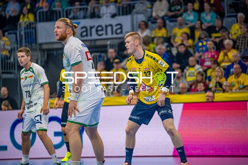 Handball I Herren I Saison 2023-2024 I Liqui Moly Handballbundesliga I 10. Spieltag I Rhein-Neckar Löwen - SC DHfK Leipzig I 09.11.2023