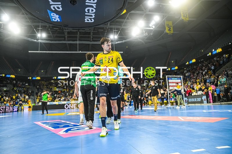 Handball I Herren I Saison 2023-2024 I Liqui Moly Handballbundesliga I 10. Spieltag I Rhein-Neckar Löwen - SC DHfK Leipzig I 09.11.2023