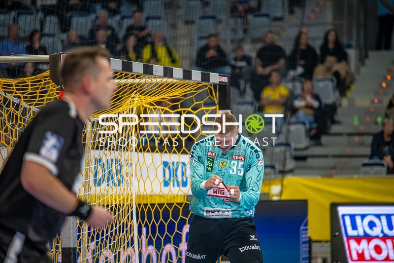 Handball I Herren I Saison 2023-2024 I Liqui Moly Handballbundesliga I 10. Spieltag I Rhein-Neckar Löwen - SC DHfK Leipzig I 09.11.2023