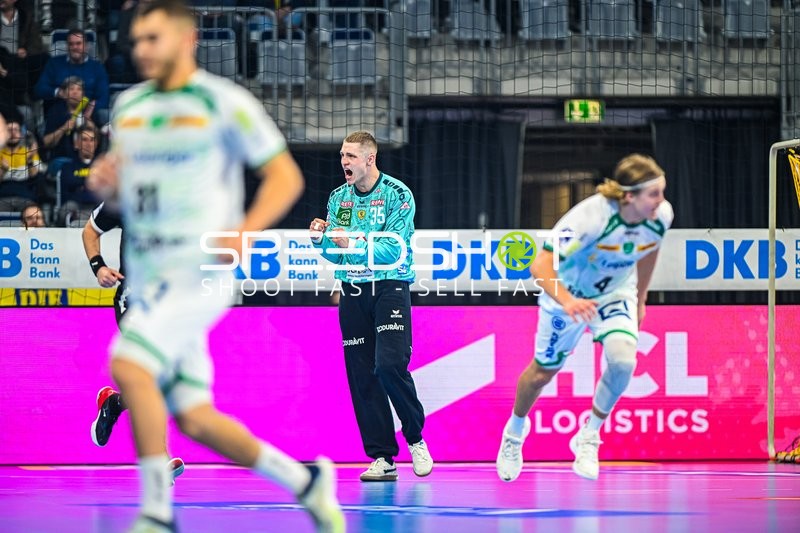 Handball I Herren I Saison 2023-2024 I Liqui Moly Handballbundesliga I 10. Spieltag I Rhein-Neckar Löwen - SC DHfK Leipzig I 09.11.2023