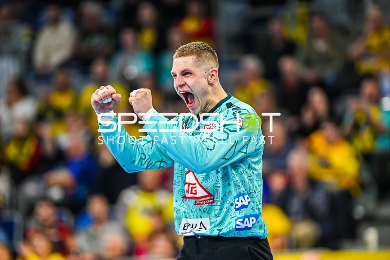 Handball I Herren I Saison 2023-2024 I Liqui Moly Handballbundesliga I 10. Spieltag I Rhein-Neckar Löwen - SC DHfK Leipzig I 09.11.2023