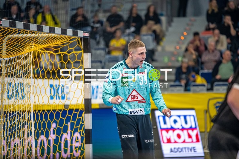 Handball I Herren I Saison 2023-2024 I Liqui Moly Handballbundesliga I 10. Spieltag I Rhein-Neckar Löwen - SC DHfK Leipzig I 09.11.2023