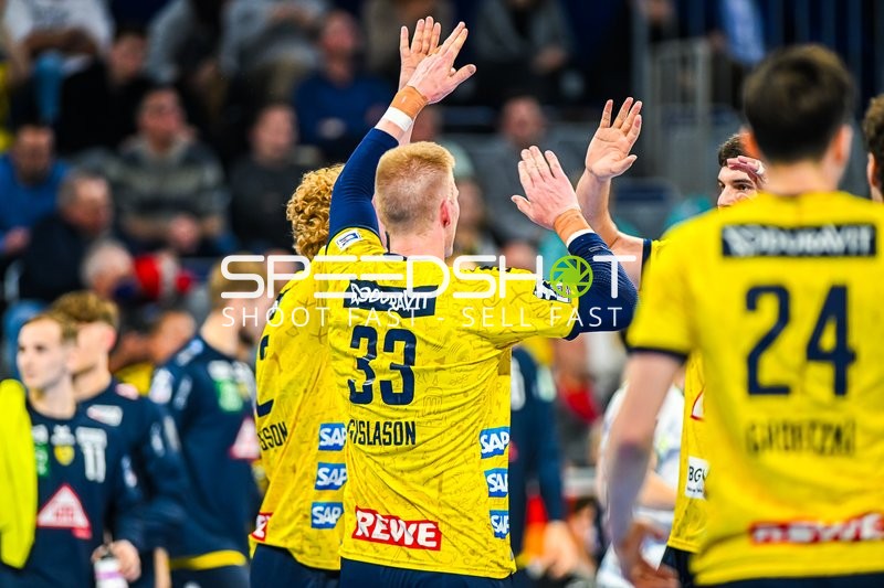 Handball I Herren I Saison 2023-2024 I Liqui Moly Handballbundesliga I 10. Spieltag I Rhein-Neckar Löwen - SC DHfK Leipzig I 09.11.2023