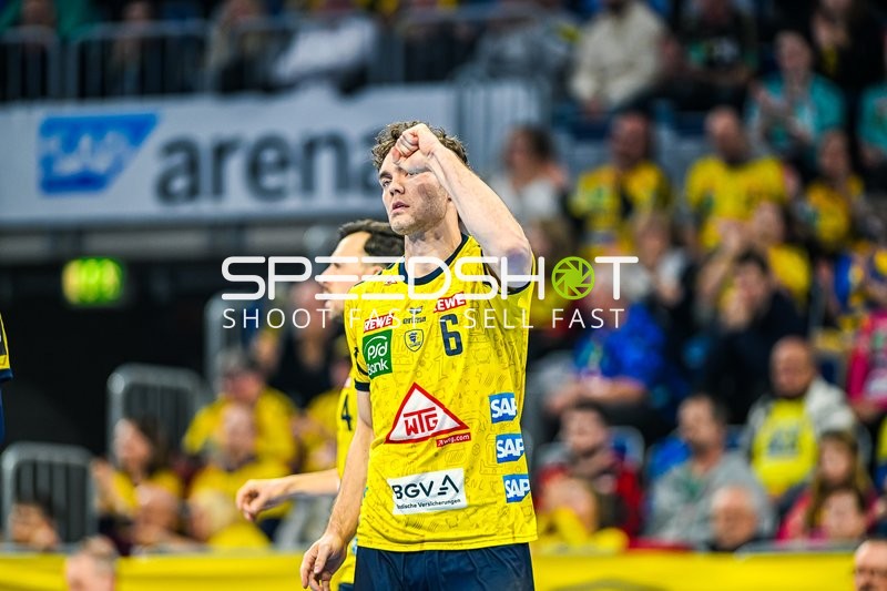 Handball I Herren I Saison 2023-2024 I Liqui Moly Handballbundesliga I 10. Spieltag I Rhein-Neckar Löwen - SC DHfK Leipzig I 09.11.2023