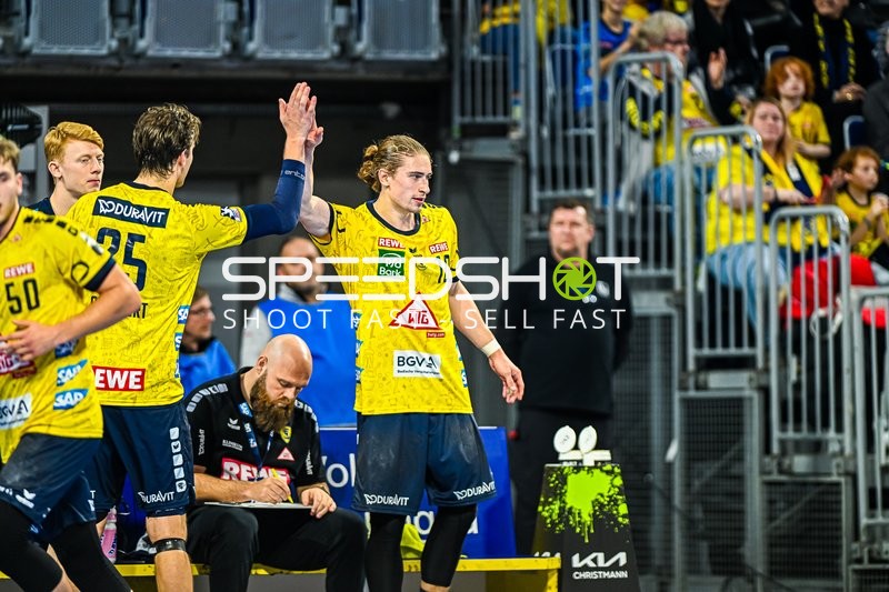 Handball I Herren I Saison 2023-2024 I Liqui Moly Handballbundesliga I 10. Spieltag I Rhein-Neckar Löwen - SC DHfK Leipzig I 09.11.2023