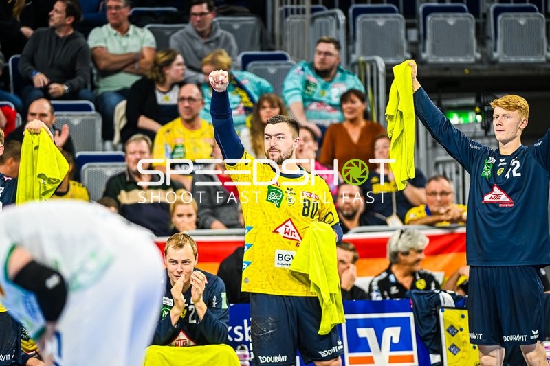 Handball I Herren I Saison 2023-2024 I Liqui Moly Handballbundesliga I 10. Spieltag I Rhein-Neckar Löwen - SC DHfK Leipzig I 09.11.2023