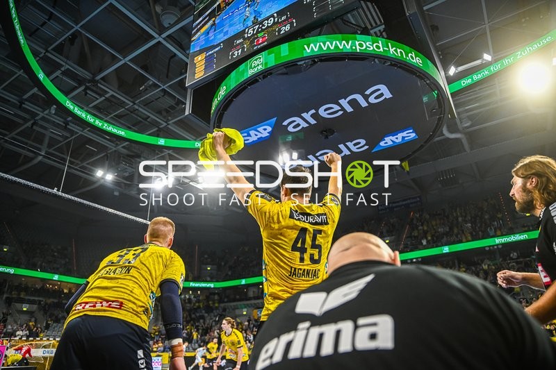 Handball I Herren I Saison 2023-2024 I Liqui Moly Handballbundesliga I 10. Spieltag I Rhein-Neckar Löwen - SC DHfK Leipzig I 09.11.2023