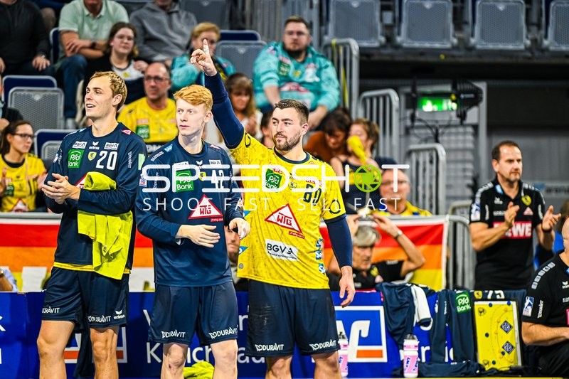 Handball I Herren I Saison 2023-2024 I Liqui Moly Handballbundesliga I 10. Spieltag I Rhein-Neckar Löwen - SC DHfK Leipzig I 09.11.2023