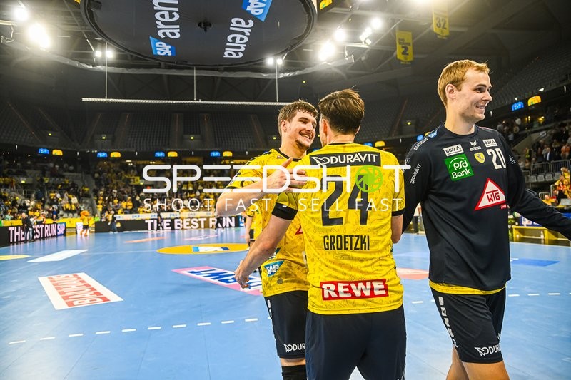 Handball I Herren I Saison 2023-2024 I Liqui Moly Handballbundesliga I 10. Spieltag I Rhein-Neckar Löwen - SC DHfK Leipzig I 09.11.2023