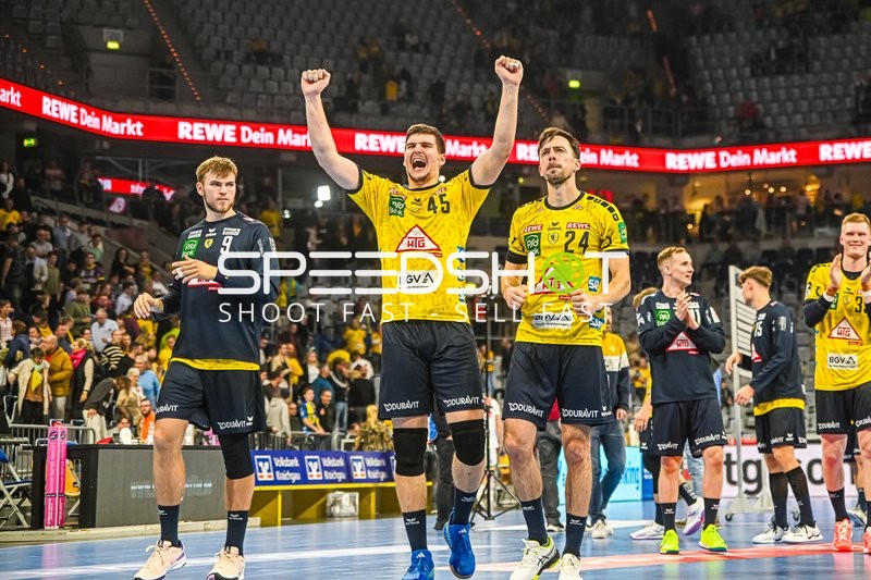 Handball I Herren I Saison 2023-2024 I Liqui Moly Handballbundesliga I 10. Spieltag I Rhein-Neckar Löwen - SC DHfK Leipzig I 09.11.2023