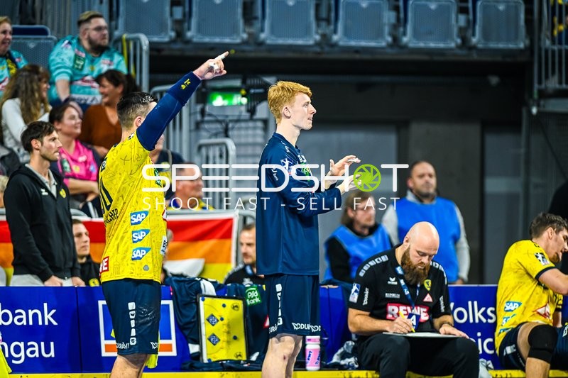 Handball I Herren I Saison 2023-2024 I Liqui Moly Handballbundesliga I 10. Spieltag I Rhein-Neckar Löwen - SC DHfK Leipzig I 09.11.2023