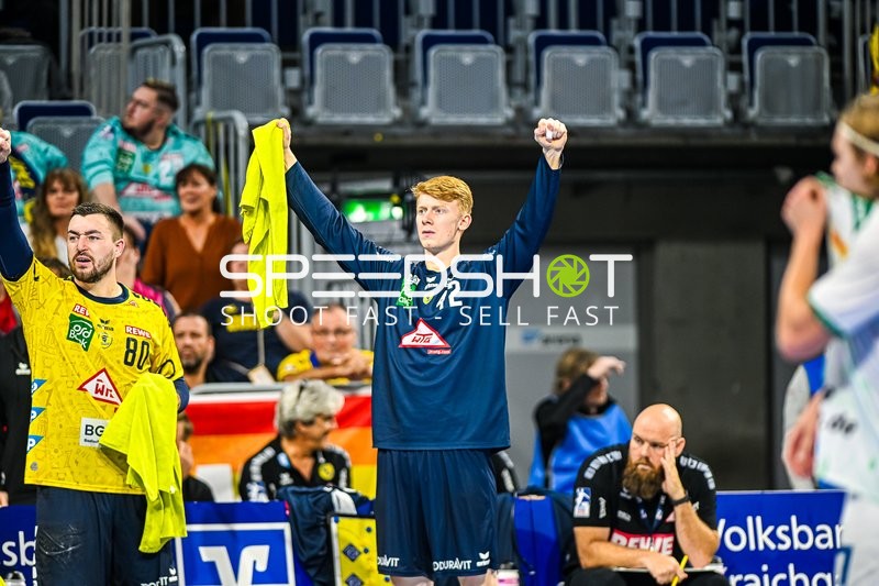 Handball I Herren I Saison 2023-2024 I Liqui Moly Handballbundesliga I 10. Spieltag I Rhein-Neckar Löwen - SC DHfK Leipzig I 09.11.2023