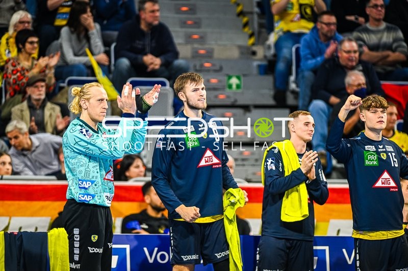 Handball I Herren I Saison 2023-2024 I Liqui Moly Handballbundesliga I 10. Spieltag I Rhein-Neckar Löwen - SC DHfK Leipzig I 09.11.2023