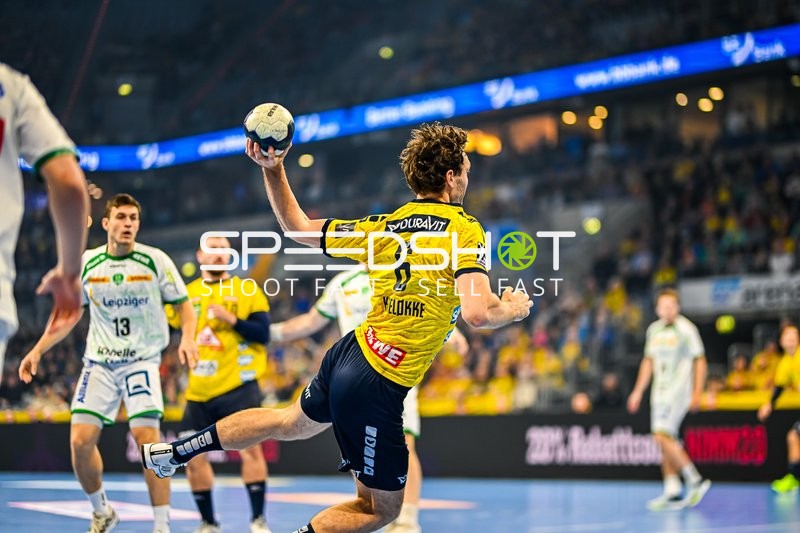 Handball I Herren I Saison 2023-2024 I Liqui Moly Handballbundesliga I 10. Spieltag I Rhein-Neckar Löwen - SC DHfK Leipzig I 09.11.2023