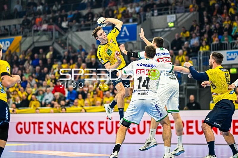 Handball I Herren I Saison 2023-2024 I Liqui Moly Handballbundesliga I 10. Spieltag I Rhein-Neckar Löwen - SC DHfK Leipzig I 09.11.2023