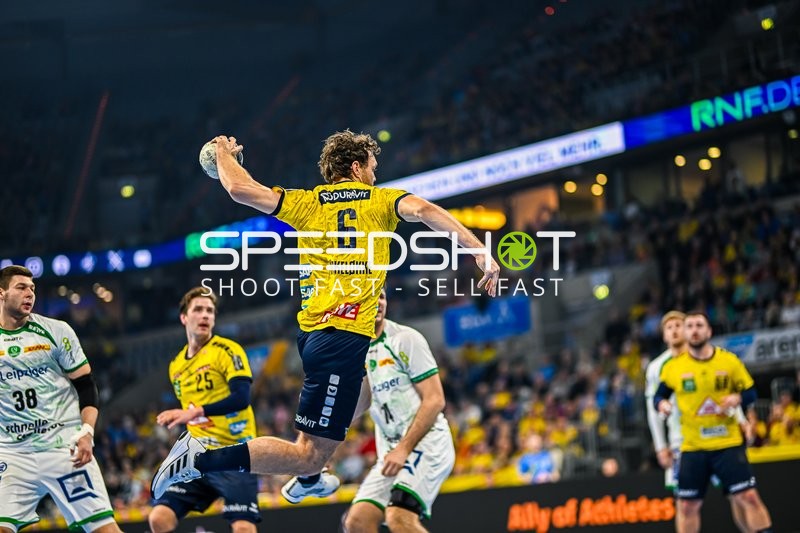 Handball I Herren I Saison 2023-2024 I Liqui Moly Handballbundesliga I 10. Spieltag I Rhein-Neckar Löwen - SC DHfK Leipzig I 09.11.2023