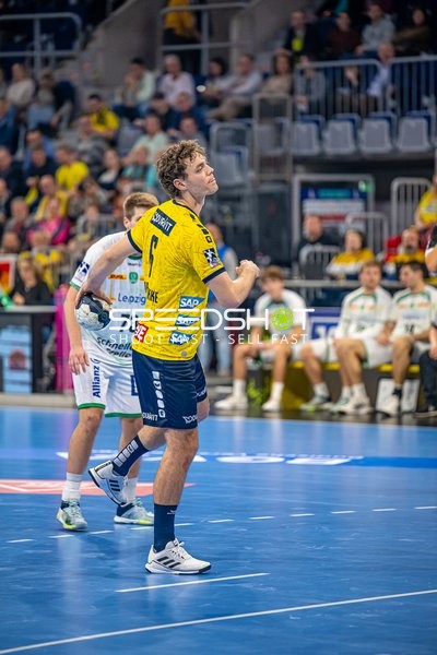 Handball I Herren I Saison 2023-2024 I Liqui Moly Handballbundesliga I 10. Spieltag I Rhein-Neckar Löwen - SC DHfK Leipzig I 09.11.2023