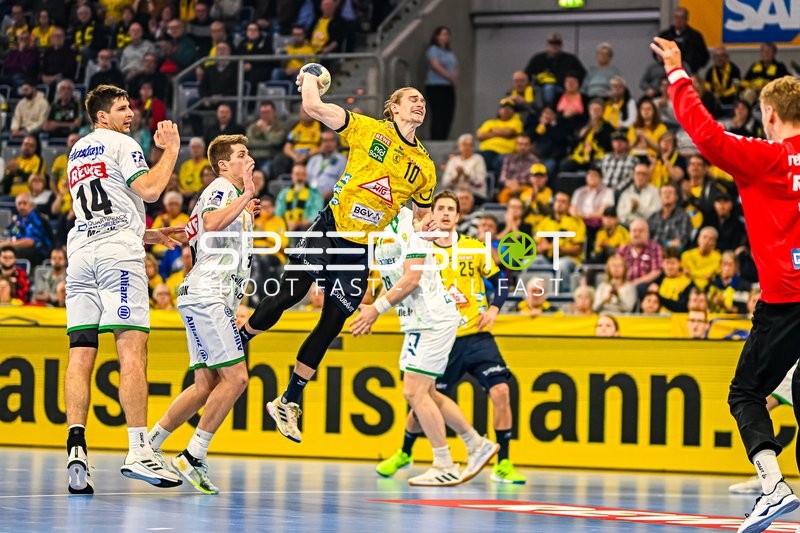 Handball I Herren I Saison 2023-2024 I Liqui Moly Handballbundesliga I 10. Spieltag I Rhein-Neckar Löwen - SC DHfK Leipzig I 09.11.2023