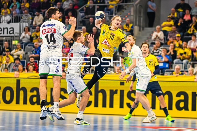 Handball I Herren I Saison 2023-2024 I Liqui Moly Handballbundesliga I 10. Spieltag I Rhein-Neckar Löwen - SC DHfK Leipzig I 09.11.2023