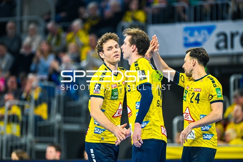 Handball I Herren I Saison 2023-2024 I Liqui Moly Handballbundesliga I 10. Spieltag I Rhein-Neckar Löwen - SC DHfK Leipzig I 09.11.2023