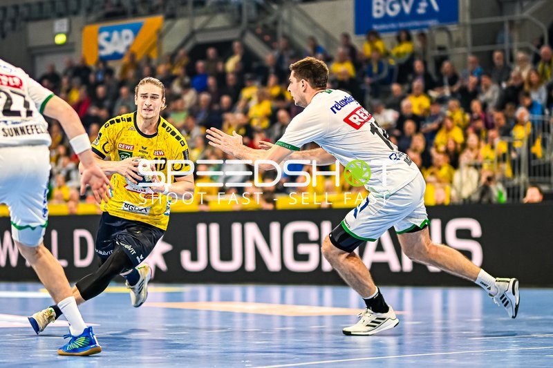 Handball I Herren I Saison 2023-2024 I Liqui Moly Handballbundesliga I 10. Spieltag I Rhein-Neckar Löwen - SC DHfK Leipzig I 09.11.2023