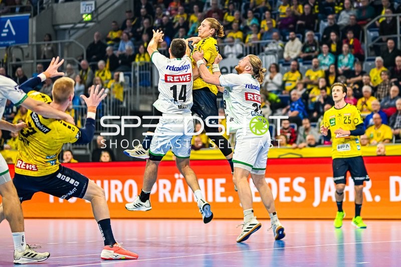Handball I Herren I Saison 2023-2024 I Liqui Moly Handballbundesliga I 10. Spieltag I Rhein-Neckar Löwen - SC DHfK Leipzig I 09.11.2023