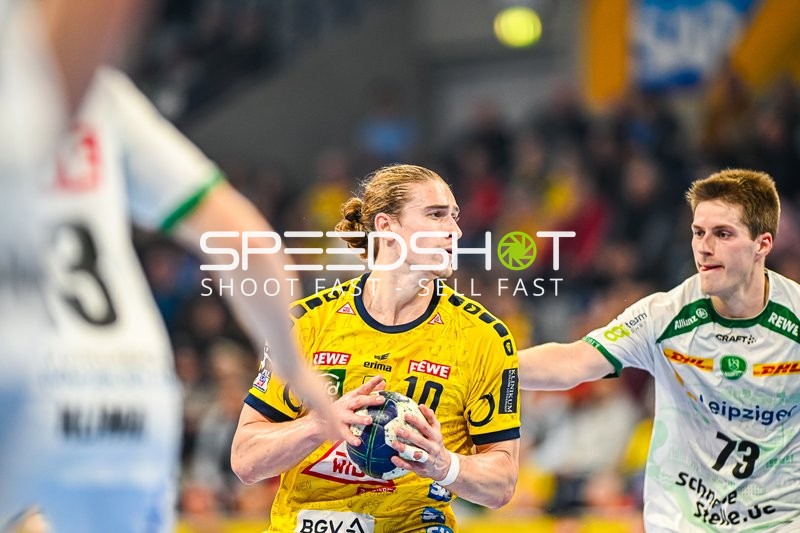 Handball I Herren I Saison 2023-2024 I Liqui Moly Handballbundesliga I 10. Spieltag I Rhein-Neckar Löwen - SC DHfK Leipzig I 09.11.2023