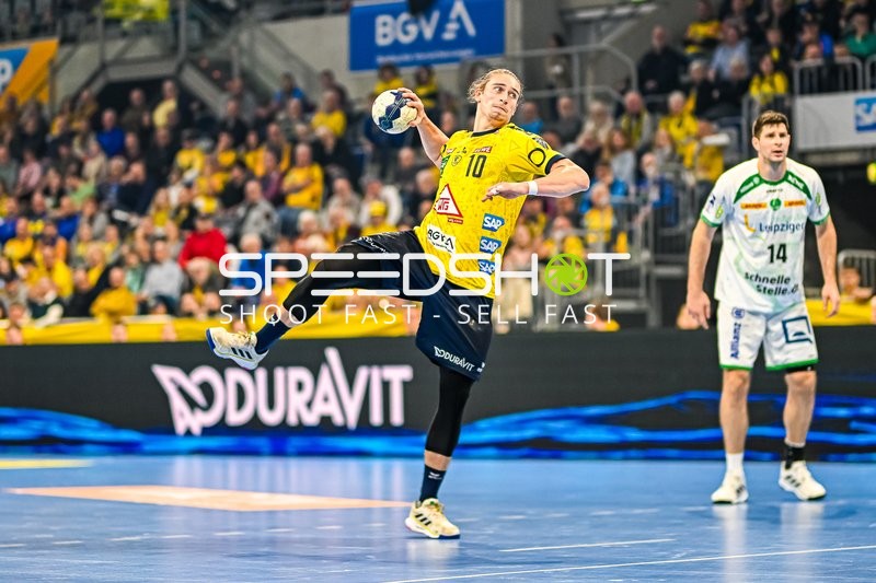 Handball I Herren I Saison 2023-2024 I Liqui Moly Handballbundesliga I 10. Spieltag I Rhein-Neckar Löwen - SC DHfK Leipzig I 09.11.2023