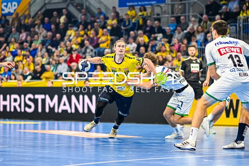 Handball I Herren I Saison 2023-2024 I Liqui Moly Handballbundesliga I 10. Spieltag I Rhein-Neckar Löwen - SC DHfK Leipzig I 09.11.2023