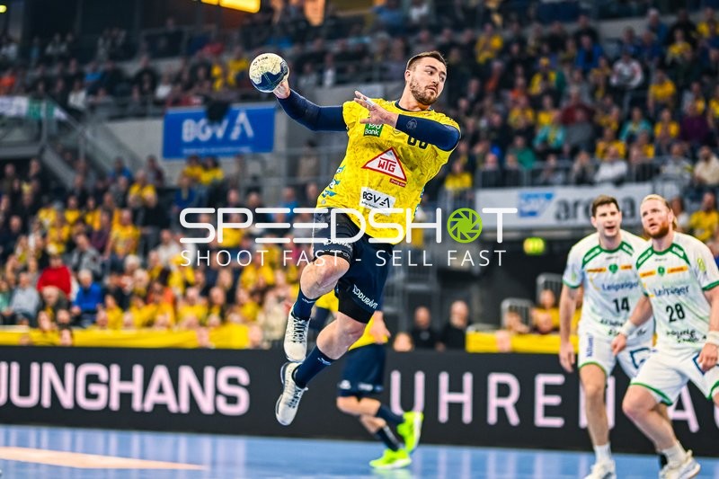 Handball I Herren I Saison 2023-2024 I Liqui Moly Handballbundesliga I 10. Spieltag I Rhein-Neckar Löwen - SC DHfK Leipzig I 09.11.2023