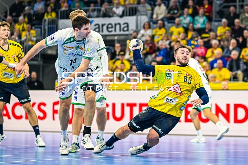 Handball I Herren I Saison 2023-2024 I Liqui Moly Handballbundesliga I 10. Spieltag I Rhein-Neckar Löwen - SC DHfK Leipzig I 09.11.2023