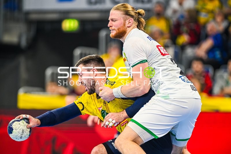 Handball I Herren I Saison 2023-2024 I Liqui Moly Handballbundesliga I 10. Spieltag I Rhein-Neckar Löwen - SC DHfK Leipzig I 09.11.2023