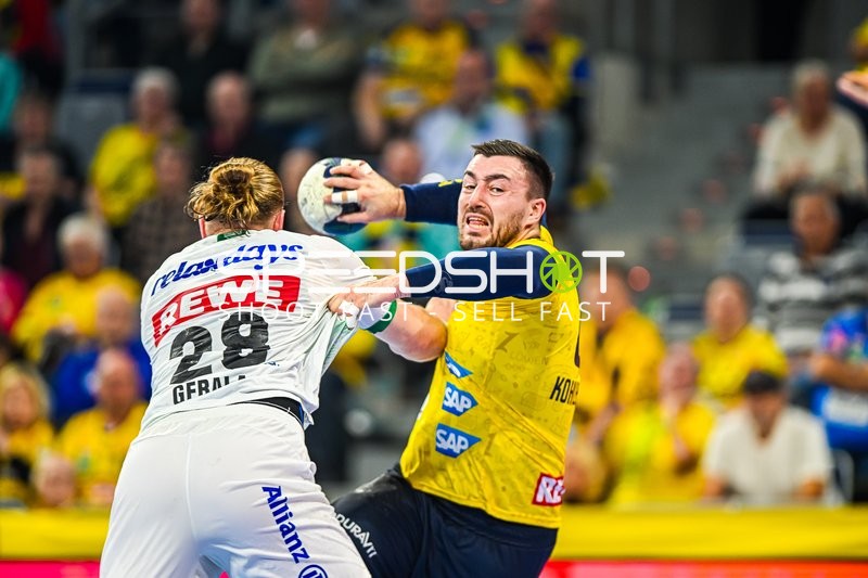Handball I Herren I Saison 2023-2024 I Liqui Moly Handballbundesliga I 10. Spieltag I Rhein-Neckar Löwen - SC DHfK Leipzig I 09.11.2023
