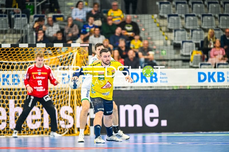 Handball I Herren I Saison 2023-2024 I Liqui Moly Handballbundesliga I 10. Spieltag I Rhein-Neckar Löwen - SC DHfK Leipzig I 09.11.2023